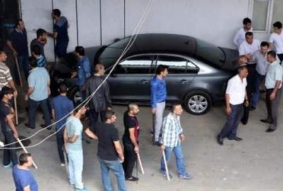 Bayrampaşa'daki Büyük İstanbul Otogarı'nda iki grup arasında sebebi henüz öğrenilemeyen