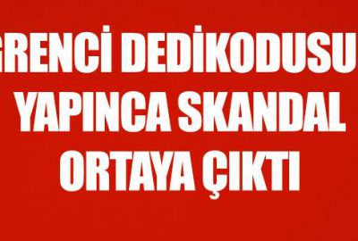 Yeni bir skandal daha!