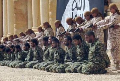 IŞİD antik tiyatroda katliamı izlettirdi