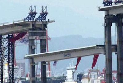 Gebze - İzmir Otoyolu Projesi'nde Güney Yaklaşım Viyadüğü'nün 2 bin