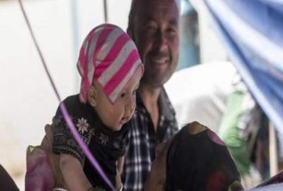 Uygur Türklerinin yüzünü güldüren fotoğraf