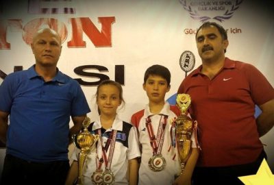 Erzincan’ın badminton sporunda yetiştirdiği küçük milli sporcular Romanya’dan madalya ile
