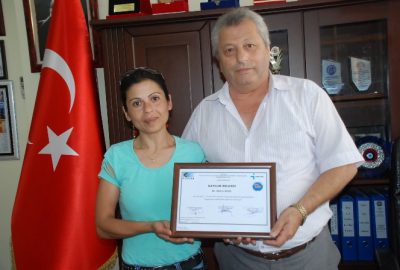 Didim’de Girişimcilik Eğitimi tamamlayarak sertifikalarını alan ve belirlenen kriterlere uyan