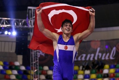 İstanbul’da yapılan Genç Erkekler Grekoromen Güreş Avrupa Şampiyonası’na 66 kilogramda