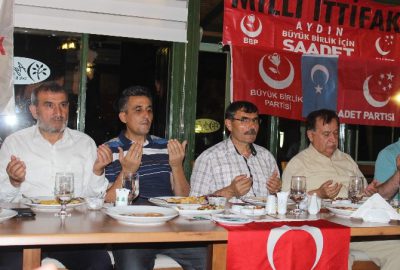 Milli İttifak adı altında 7 Haziran seçimlerine birlikte giren Büyük