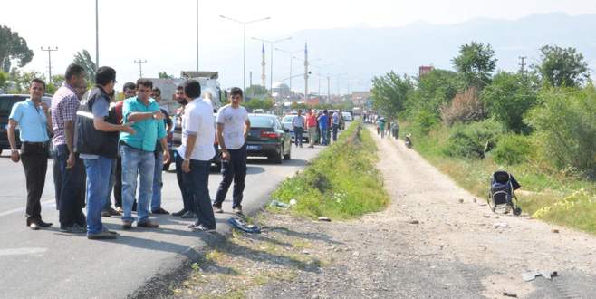 Kahreden kaza! Anne ve bebeği…