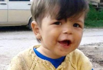 Amcasının evinde uyuyan 17 aylık Alaaddin Dere, yaşamını yitirdi.
