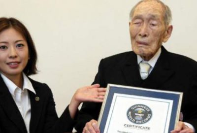 Dünyanın en yaşlı erkeği hayatını kaybetti