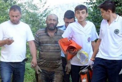 Zonguldak’ta kaçak bir maden ocağında göçük meydana geldi.
