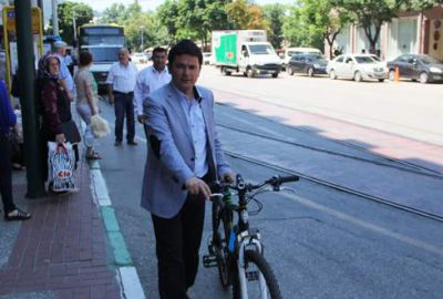 Ulaşım zammına bisikletli protesto