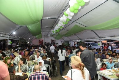 CHP Genel Başkanı Kemal Kılıçdaroğlu, Çankaya Belediyesi’nin Cebeci bölgesi iftar