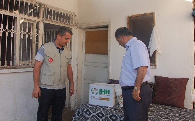 İHH Ve Müftülük Tarafından Ramazan Yardımları Devam Ediyor