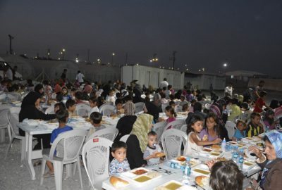 Şanlıurfa’nın Viranşehir ilçesinde Kaymakam Dr. Huzeyfe Citer, 800 Suriyeli yetim