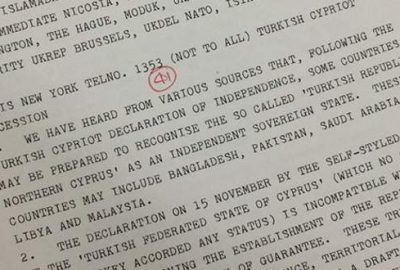 ‘KKTC’yi müslüman ülkeler…’