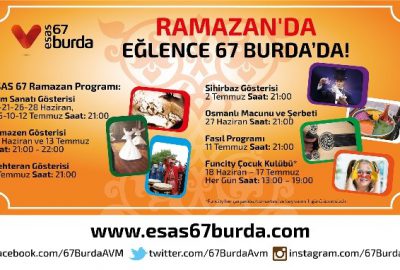 Yazın en sıcak günlerinde serin bir ortamda geleneksel ramazan etkinliklerini