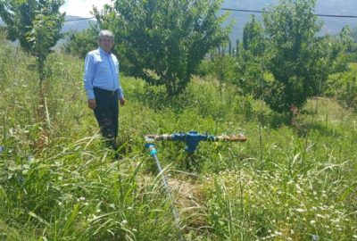 Alaşehir Belediyesi tarafından ihtiyaç duyulan yerlerde çiftçiye destek olmak için