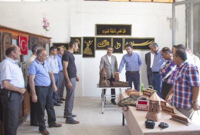 Bitlis’in Ahlat ilçesinde ikamet eden Ali Aşkın Akürek, evinde hobi