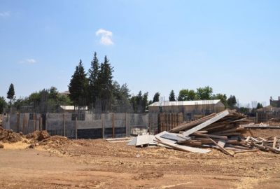 Türkoğlu Belediyesi hizmet binası inşaatı devam ediyor. Fatih Mahallesi, Mahir