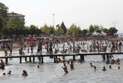 Kocaeli’nin Karamürsel ilçesinde yapılan incelemenin ardından deniz suyunun temiz olduğu
