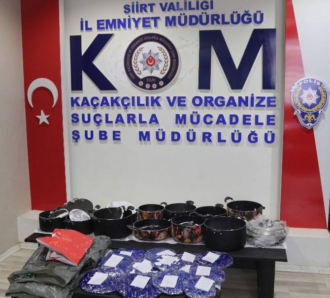 Siirt’te 8 Kilo Uyuşturucu Ele Geçirildi