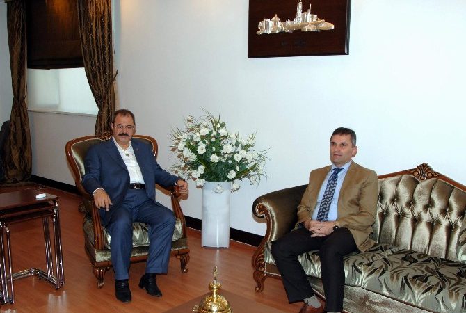 Şahinbey Kaymakamı Selami Aydın, Gaziantep Sanayi Odası’na (GSO) veda ziyaretinde