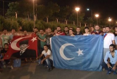 Sincan Uygur Özerk Bölgesi’ndeki Türkmenlere yapılan zulme hayır demek için