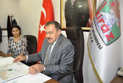Orman ve Su İşleri Bakanı Veysel Eroğlu, İzmir’in Kiraz ilçesinde