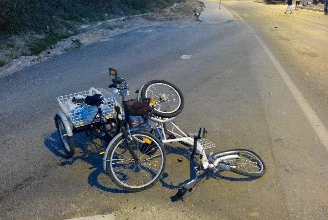 Çanakkale’nin Lapseki ilçesine bağlı Dalyan mevkiinde meydana gelen trafik kazasında