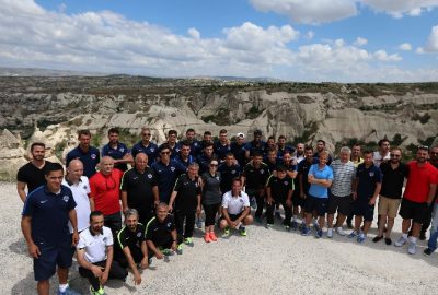 Yeni sezon hazırlıklarını Nevşehir’de sürdüren Kasımpaşa’da futbolcular ve teknik heyet