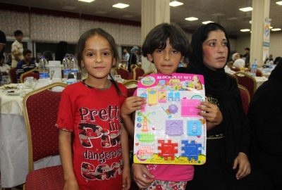 Şanlıurfa İnsani Yardım Platformu ve STK’lar tarafından bin yetim çocuğa