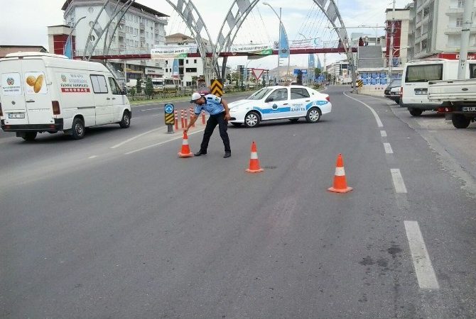 Malatya Büyükşehir Belediyesi Zabıta Daire Başkanlığına bağlı trafik ekipleri, Büyükşehir