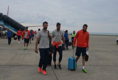 Yeni sezon hazırlıkları kapsamında Hollanda’da 10 günlük kampı tamamlayan Trabzonspor