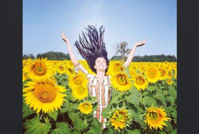 Kendini doğaya bıraktı