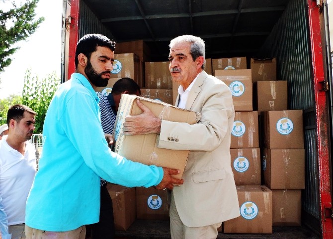 Haliliye Belediyesi’nden Personele Gıda Yardımı