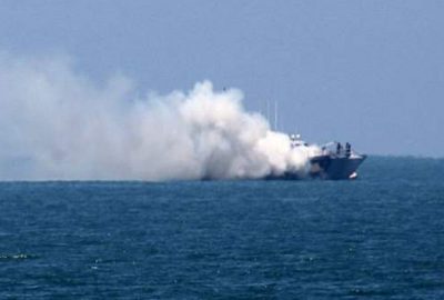 IŞİD, Mısır savaş gemisini vurdu