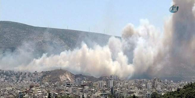 Komşu duman altında