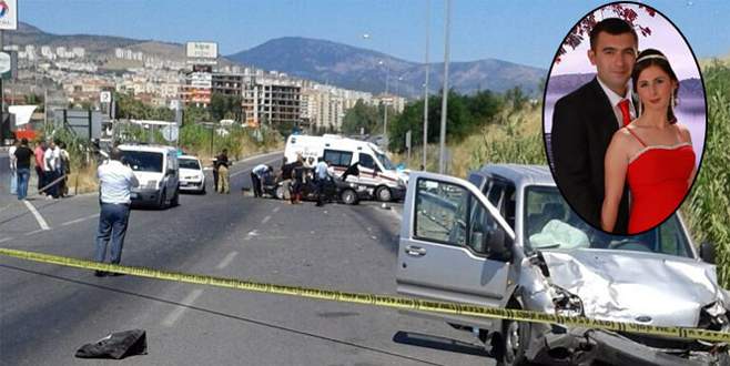 Düğün yapacak çifti ölüm ayırdı