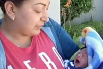 Yeni doğan bebeğin göbek bağı yerine…