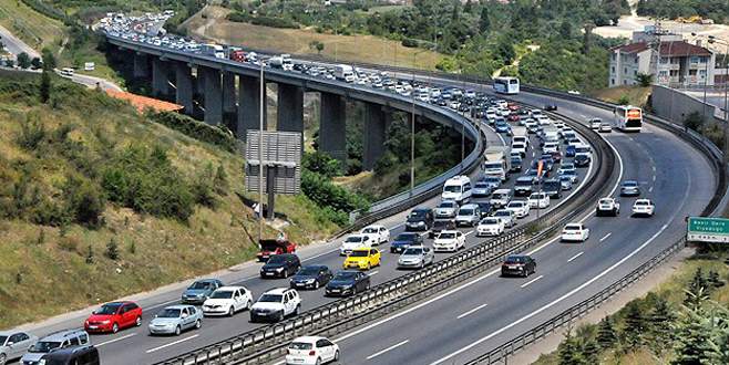 Dönüş yolunda çile