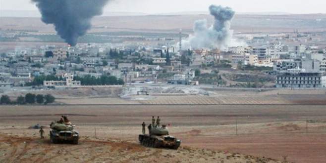 Kobani merkezde patlama