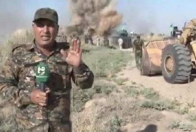 Canlı yayında patlama!