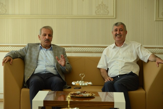 Milletvekili Mustafa Şahin, Başkan Polat’ı Ziyaret Etti
