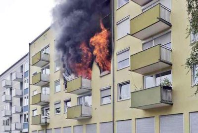 Tahliye kararına kızdı, daireyi havaya uçurdu