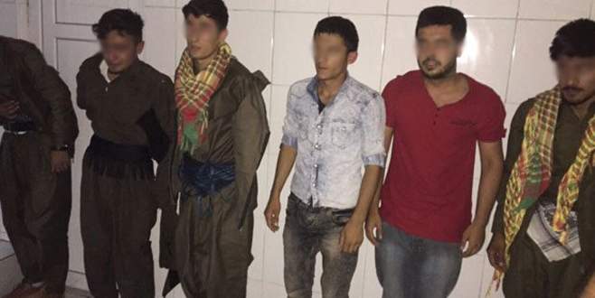6 PKK’lı karakola giremeden yakalandı