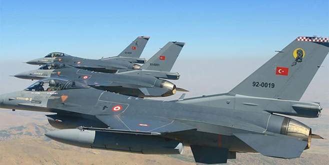 Kuzey Irak’taki PKK hedeflerine hava operasyonu