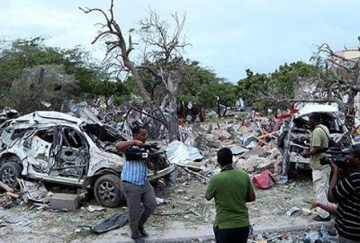 Otele bombalı saldırı: 10 ölü