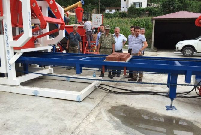 Trabzon’un Maçka Belediyesi tarafından parke fabrikası kurularak hizmete açıldı. Maçka