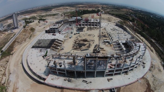 Adana Arena Stadı Önümüzdeki Yıl Hizmete Girecek