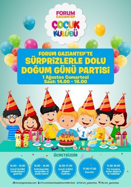 Ağustos Ayında Doğanlar Forum Gaziantep’e