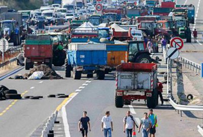 ‘Çiftçi savaşı’ büyüyor